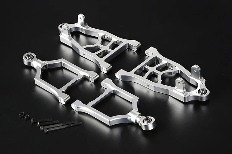 Rovan CNC aluminium voorwielophanging A-armset voor HPI Baja 5B 5T 5SC