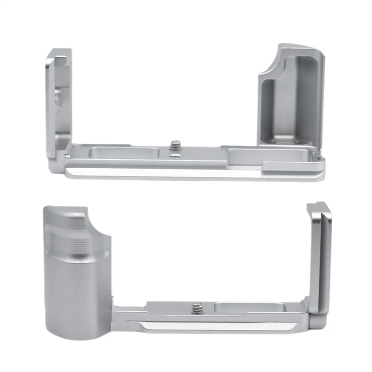 doyme Camera L Bracket Hand Grip Quick Release Plate for Olympus PEN-F PENF Digital Camera Accessories Silver