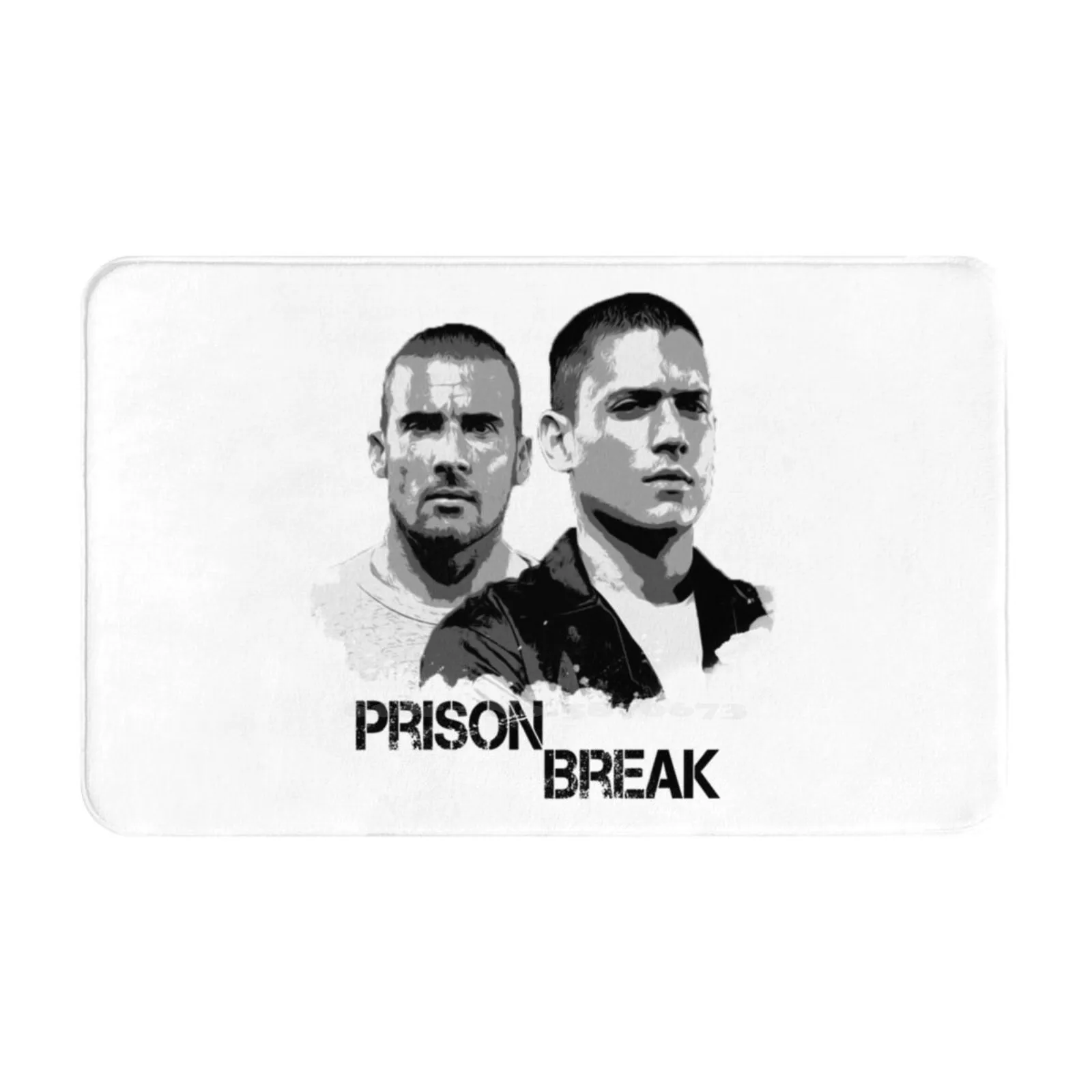 Prison Break Illustration 3D Household Goods Mat Rug Carpet Foot Pad Prisonbreak Fox Michael Scofield Lincoln Intelligence
