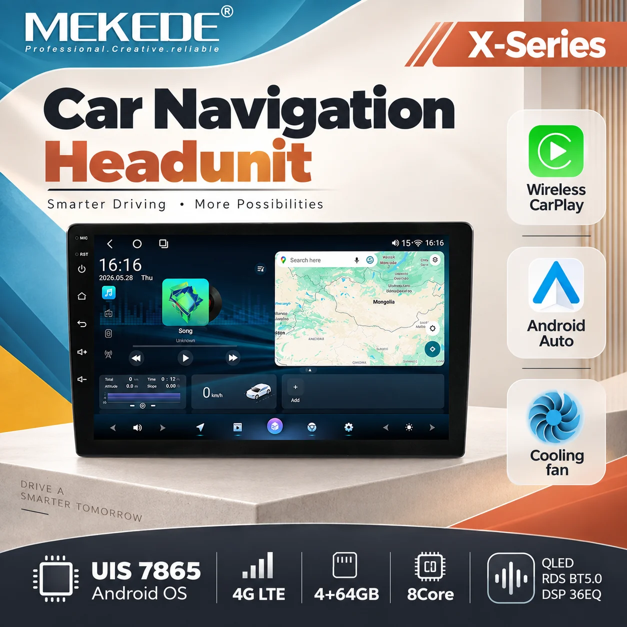 9/10'' Universal  Android 2Din Car Radio WIFI GPS Autoradio Multimedia Player for VW Kia Hyundai Nissan Toyota Headunit FM Audio