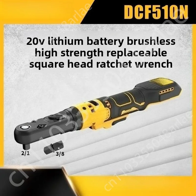 

20V Brushless Right Angle Wrench DCF510 Auto Repair Compact Ratchet Wrench