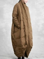 EAM Camel Big Size Thick Warm Long Down Jacket New Long Sleeve Warm Women Parkas Fashion Tide Autumn Winter 2026 31A1074 3
