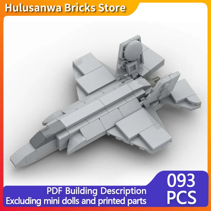 

F-35 Lightning II Modern Military Fighter Jets Model MOC Building Bricks War Equipment Modular Technology Gift Children Toy Suit