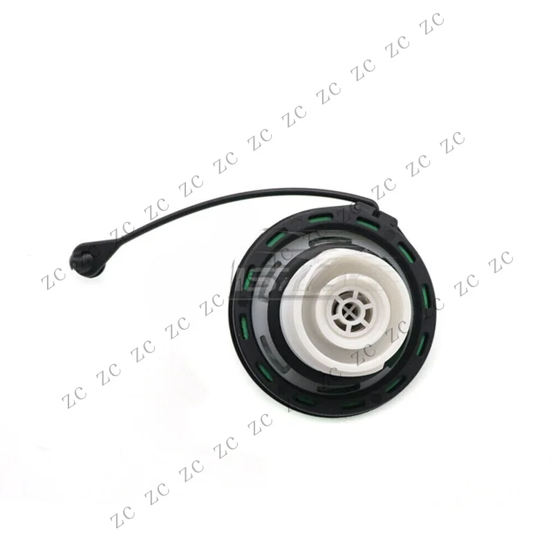 S+ FC1068 Green Diesel Fuel Tank Gas Cap w Tether for Ford Super Duty