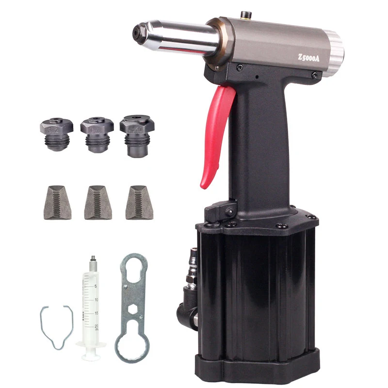 For 2.4-5.0mm blind rivets Pneumatic Rivet Gun Hydraulic Riveting Tool Air Riveter Z5000A