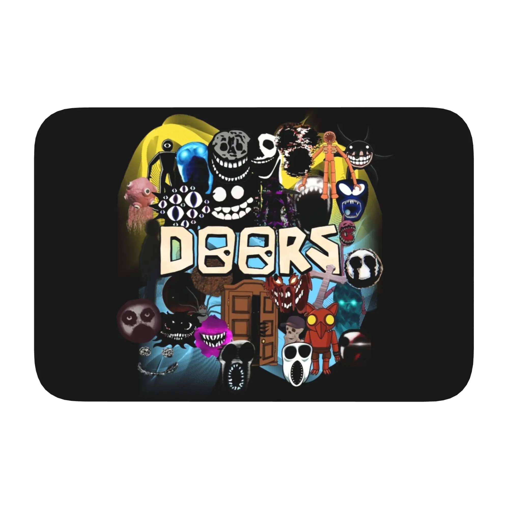 Custom Game Doors Cartoon  Front Floor Door Entrance Mat Outdoor Anime  Bathroom Kitchen Doormat Garden Carpet Rug