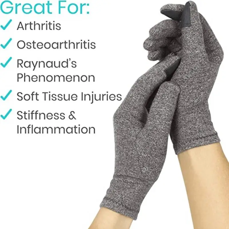 

New Winter Gloves Thermal Touch Screen Thermal Windproof Warm Glove Arthritis Gloves Men Woman Rheumatoid Magnetic Therapy Glove