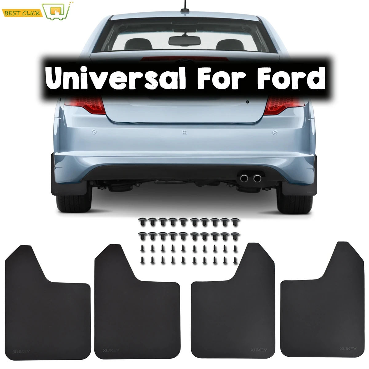 Rally Mud Flaps For Ford Focus ST RS SE Titanium LT XR5 Mk MK2 MK3 MK4 2 3 4 ST250 Mudflaps Splash Guards Mudguards