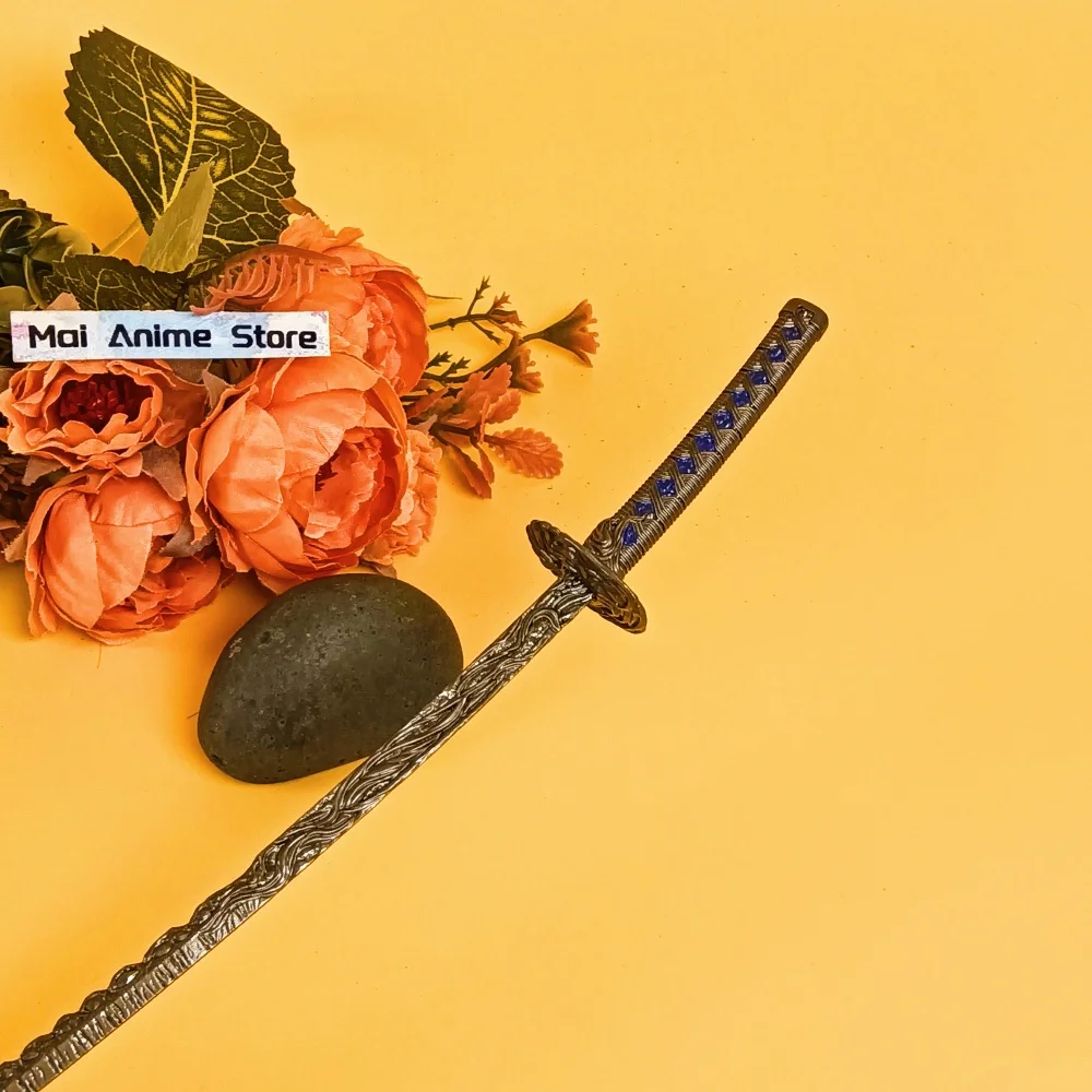8.6 بوصة معدن Elden كاتانا الصلب الحجم الحقيقي اليابانية كاتانا الأصلي الساموراي صابر أنيمي النينجا سكين البقايا المقدسة السيف لعبة هدية