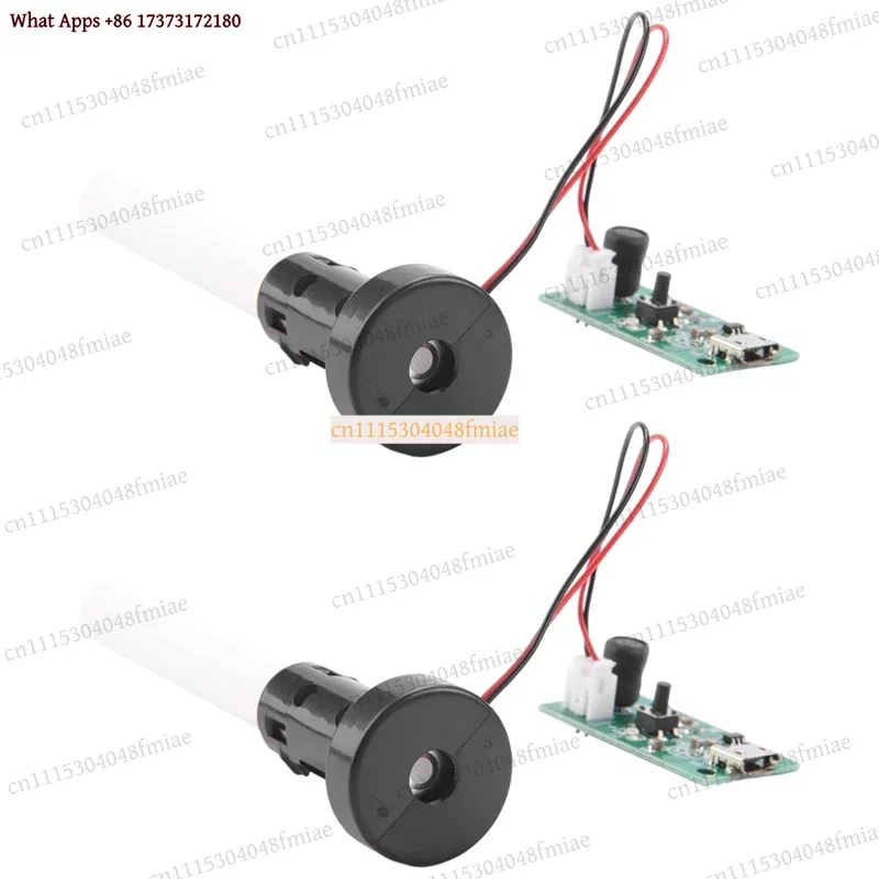 USB Mini Humidifier Mist Driver Circuit Board Fogger Atomization Film Atomizer 2PCS