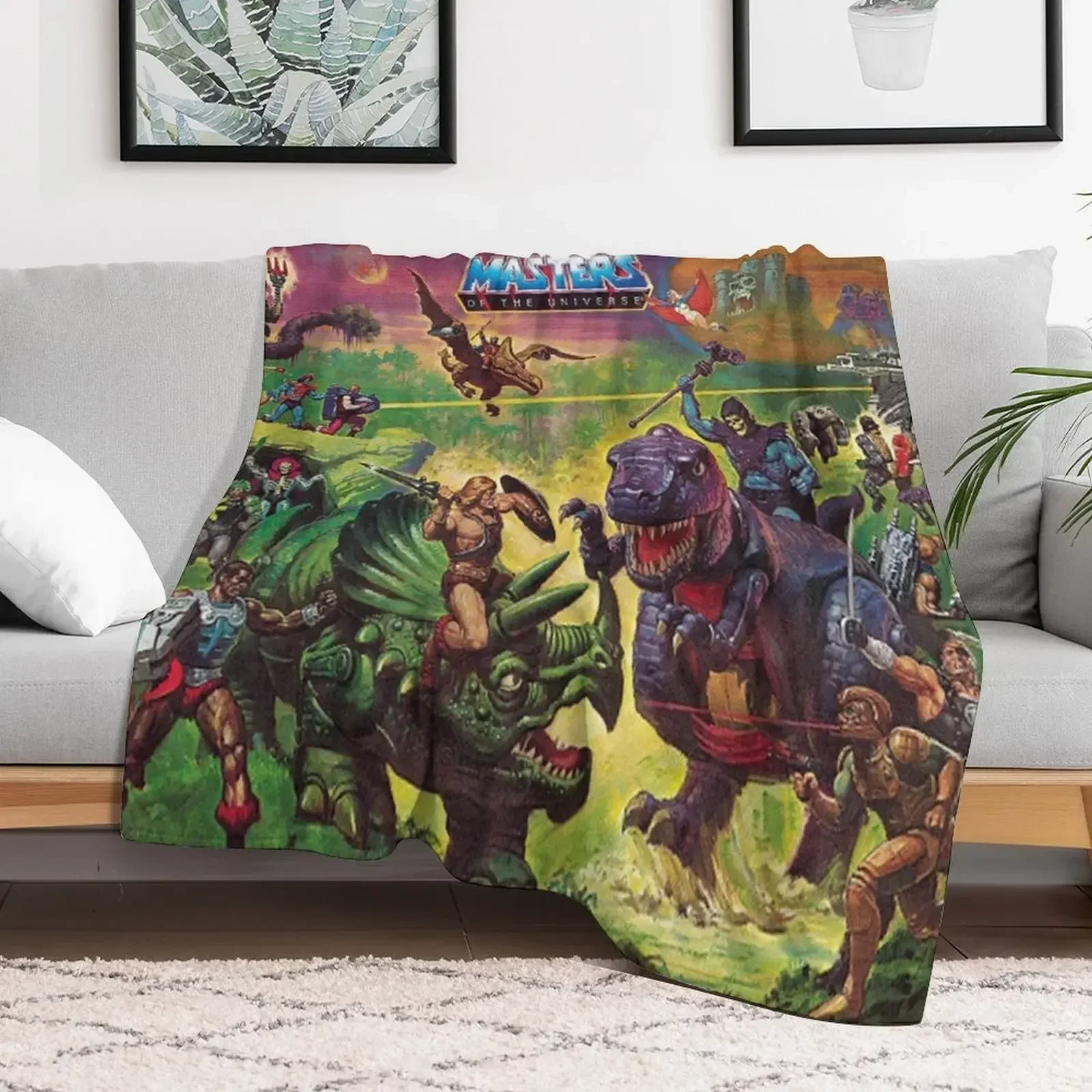 He-man Masters of Disguise Throw Blanket funny gift Luxury Blankets