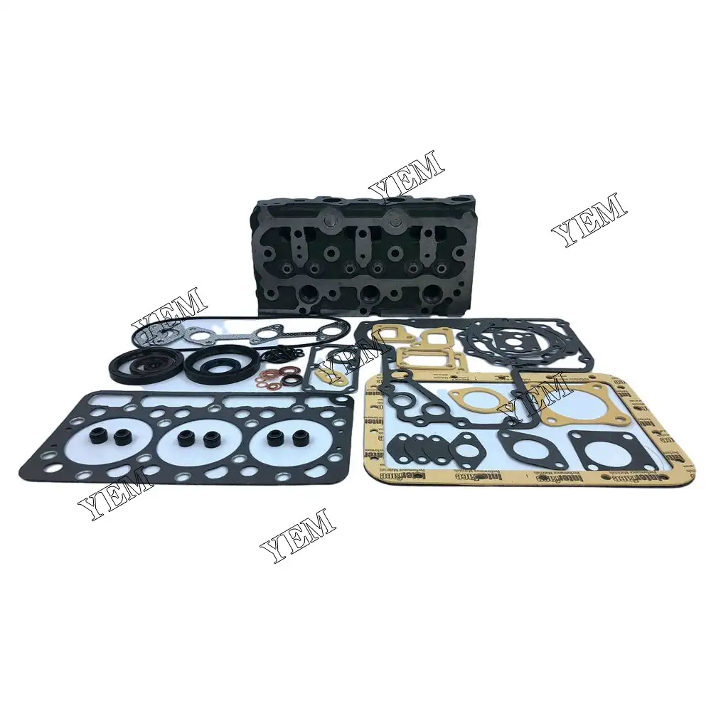 Cylinder Head Assembly With Full Gasket Kit For Kubota D850 Engine Parts