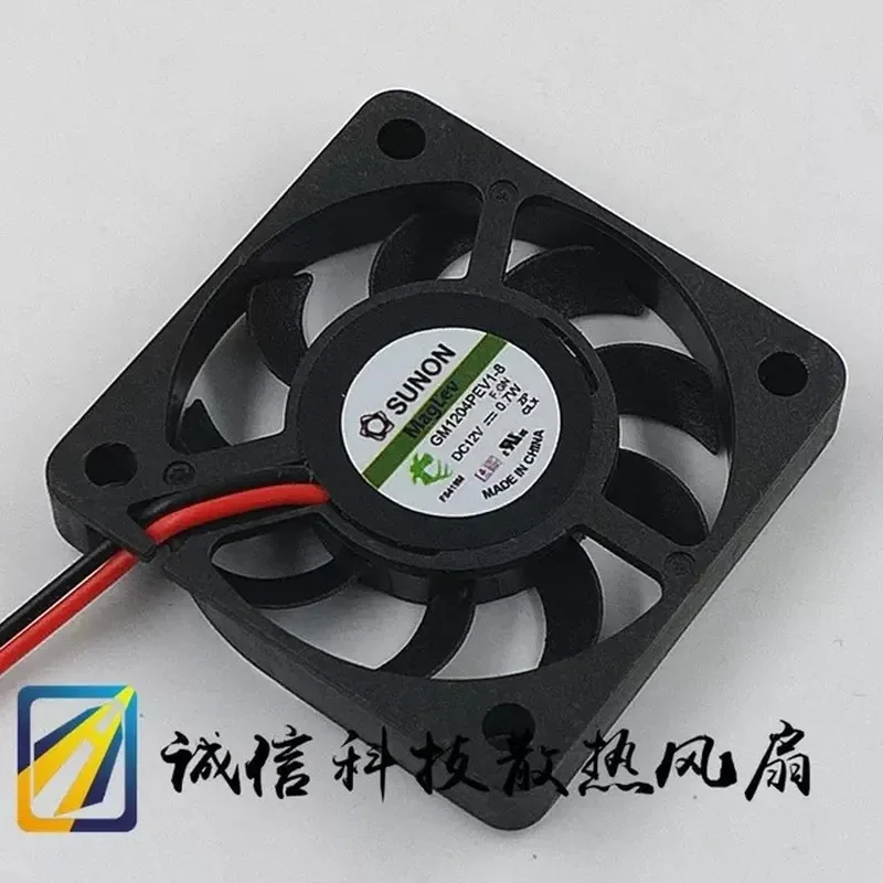 for SUNON GM1204PEV1-8 4007 Ultra Thin Quiet Graphics Card Fan 12V 0.7W 40x40x7mm Cooling Blower Replacement