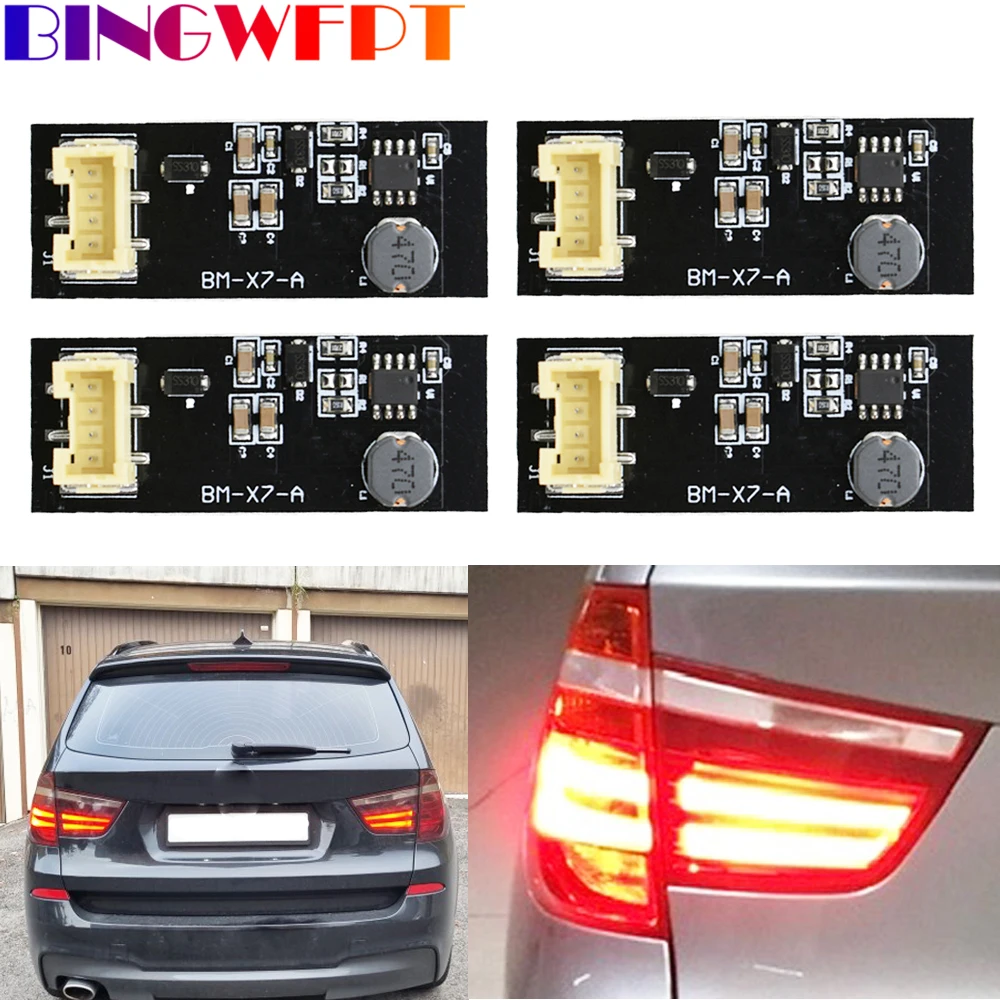 Rear Driver F25 b003809.2 LED Light Repair Led025 3W 63217217314 Replacement Board Tail Light For X3 Sport 02CBA1101ABK Chip