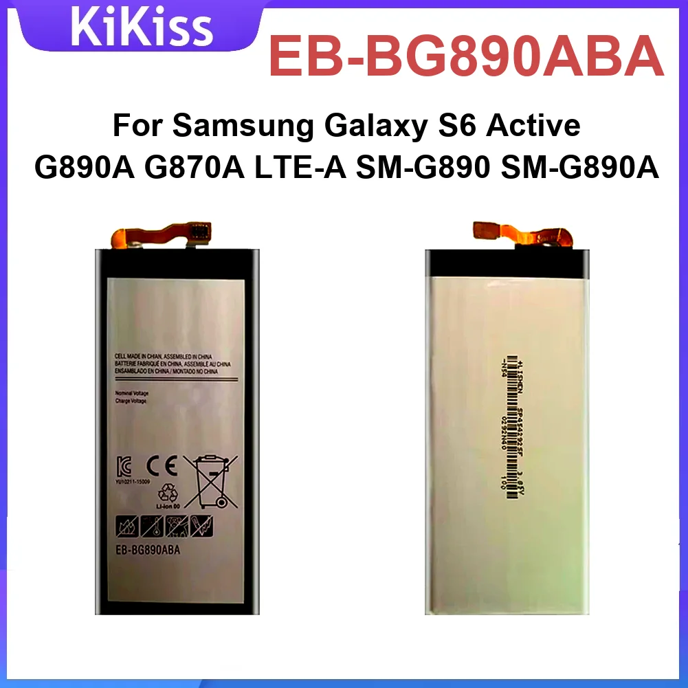 Battery Eb-BG890ABA 3500Mah For Samsung Galaxy S6 Active G890A G870A Lte-A Sm-G890 Sm-G890A Mobile Phone