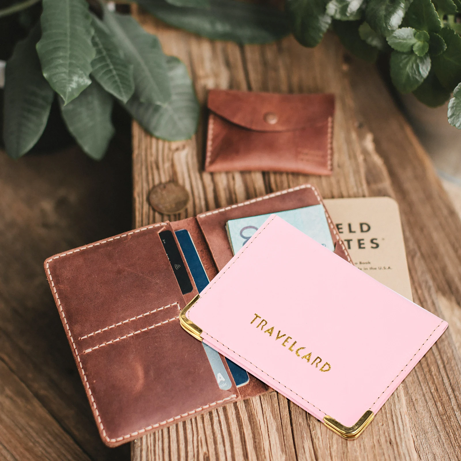

ID Case Quick Access Sleeve Credit Bag Work Permit Card Holder Holders Pu Protective