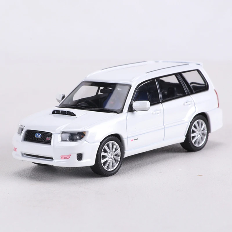 Fiberrun 1:64 Forester SG9 Blue/White Alloy Model Car - AliExpress 26