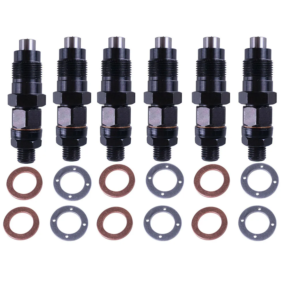 

6pcs Diesel Fuel Injectors For Nissan Patrol GU Y61 TD42 TD42T Engine Car Replacement Parts