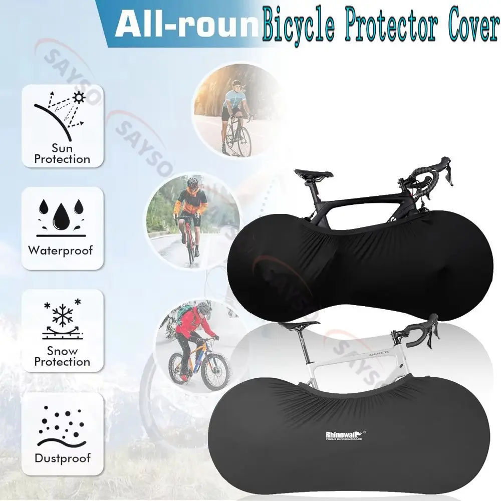 

Защитный чехол для велосипеда MTB, дорожное велосипедное защитное снаряжение, защита от пыли, чехол на раму колес, устойчивая к царапинам сумка для хранения