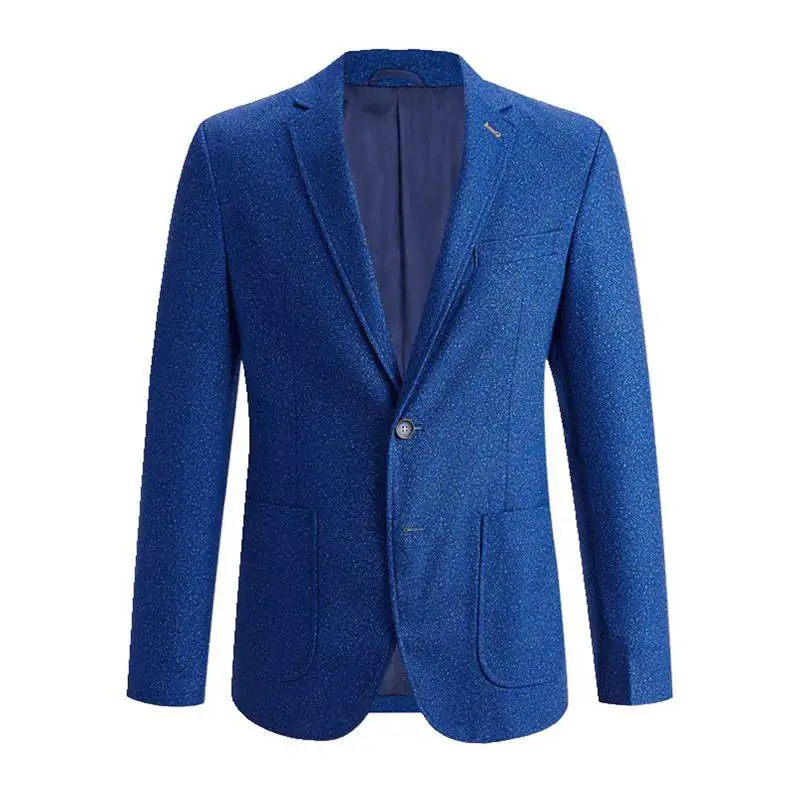 الرجال النسيج الصوفي سليم صالح معطف غير رسمي الخريف الشتاء Busin تخفيف ملابس خارجية طويلة Sve Faionable الحضرية Sle #5