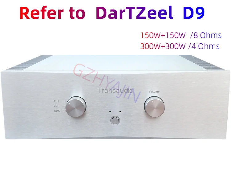 

Latest Refer to DarTZeel Audio Amplifier Circuit Silver Combined Power Amplifier D9 150W x 2/8 Ohms 300W x 2/4 Ohms