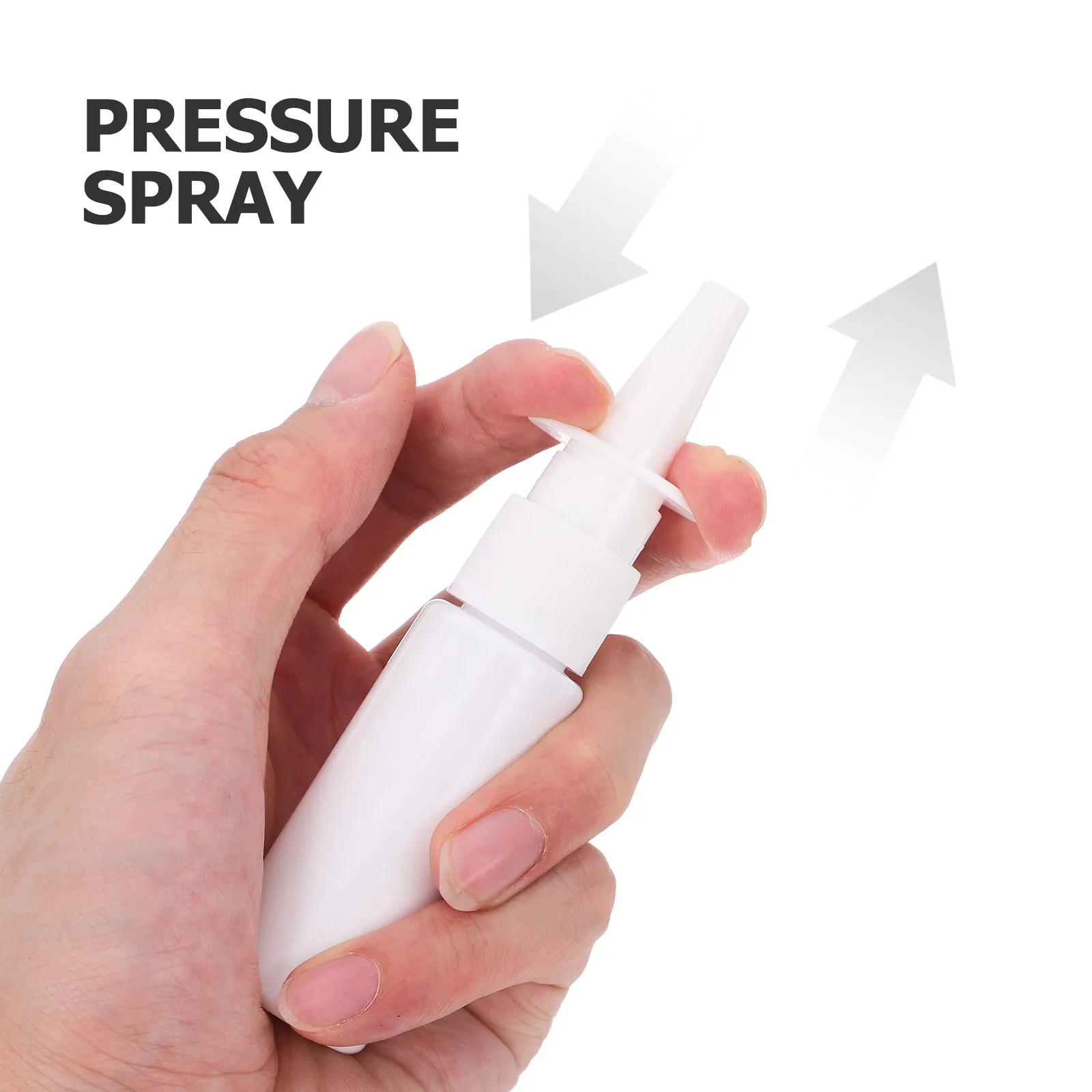 Refillable Spray Bottles 10 Pack Portable Mini Fine Mist Bottles for Perfume Water and Travel White