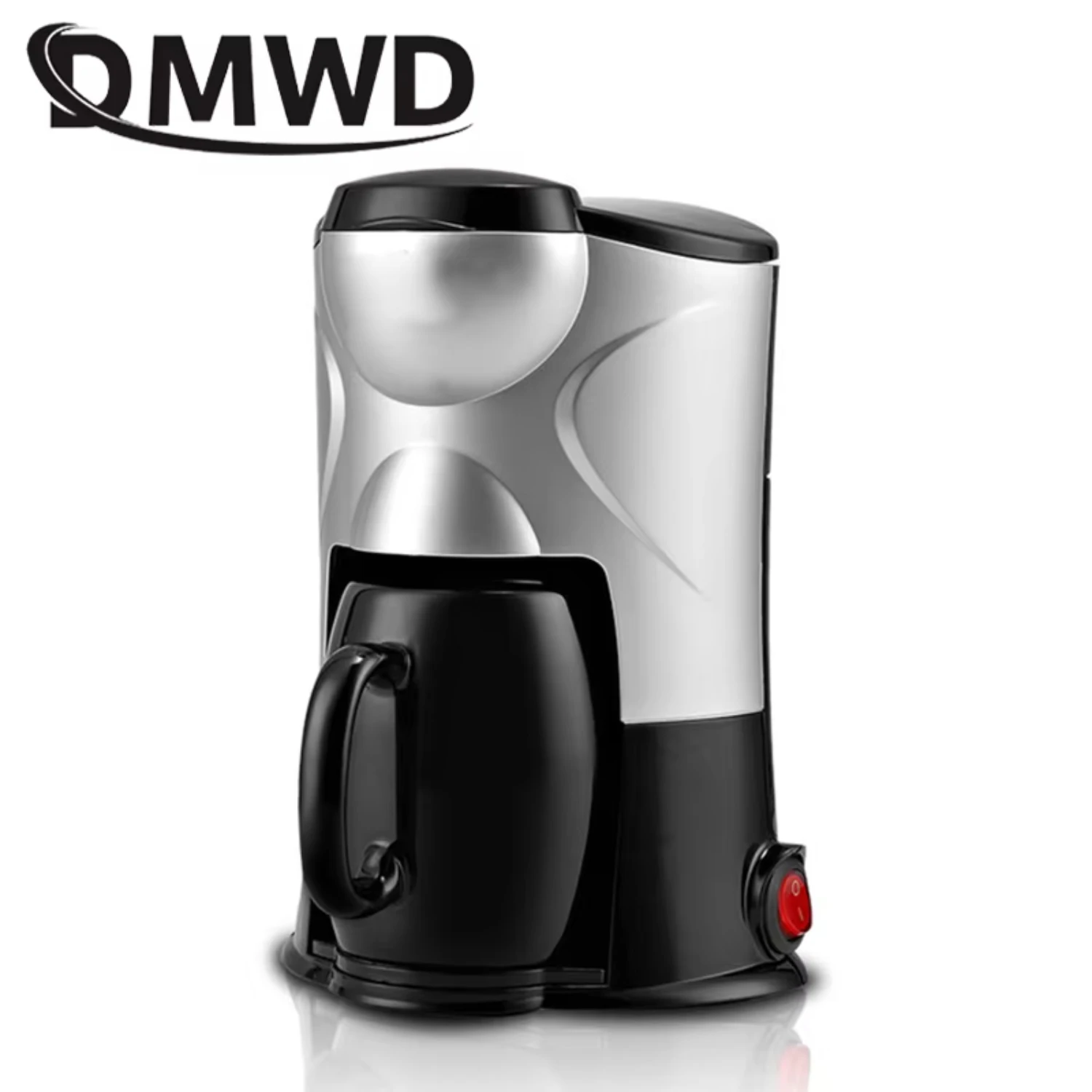 Automatic Drip Coffee Maker Teapot Boiler Mini Pressure Extractor Cafe Tea Pot American Coffee Machine