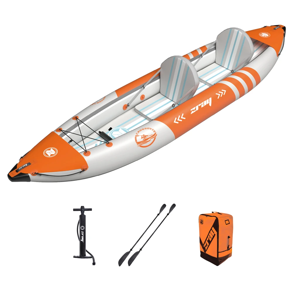 Inflatable Double Seat Kayak for Durable PVC Boat for B2B Export