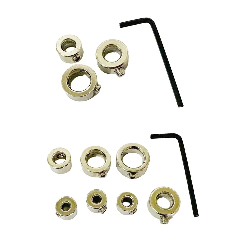 4 قطعة/8 قطعة الحفر وقف طوق الإصلاح إلى مثقاب الحفر الحد من عمق الحفر المعادن الموضع الحفر محدد العملي