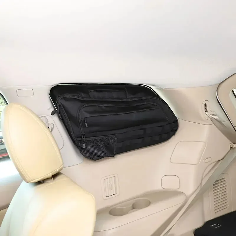 

metyoucar For Nissan Pathfinder 2013-18 Oxford Cloth Black Car Trunk Storage Box Bag Cargo Tools Tidying Package Car Accessories