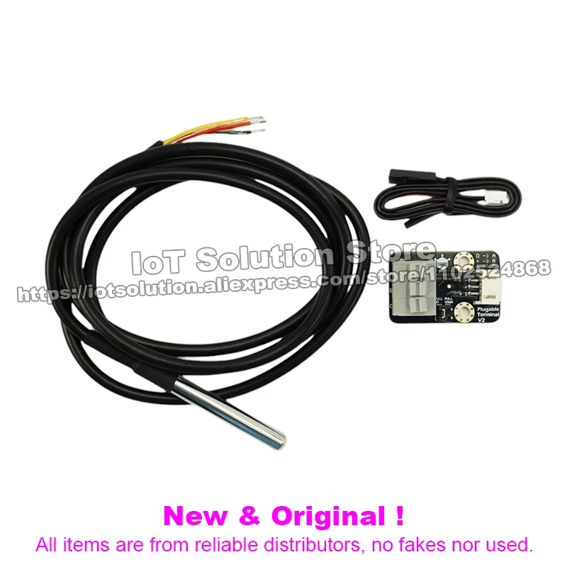 Gravity: Waterproof DS18B20 Temperature Sensor Kit, SKU: KIT0021