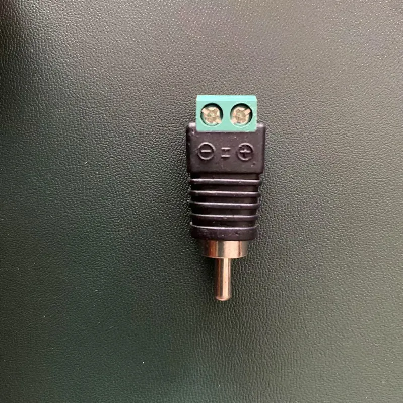 RCA Audio Luidsprekerconnector RCA Stekker Vrouwelijke Jack Draad Soldeervrije Press-on Spring Terminal Audio AV-kabeladapter