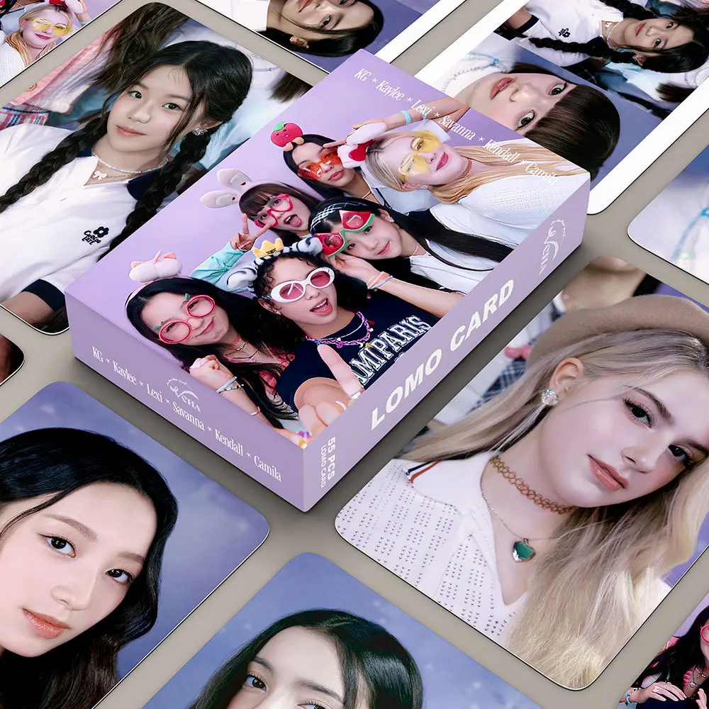 92pcs Kpop VCHA Photo Card LOMO Card LEXI CAMILA KENDALL SAVANNA KG KAYLEE Postcard Fans Gift Collection