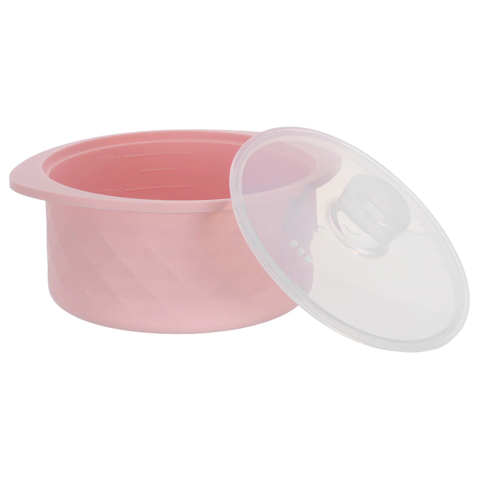 

Silicone Microwave Steamer Bowl Pink Mini Steamer Pot Dishwasher Safe Easy Clean Steaming Vegetables Baby Food Fish Microwave