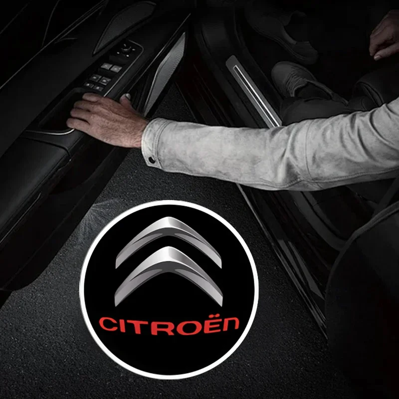

Car Door Light LED Welcome Lamp For Citroen C1 C2 C3 C4 C5 C6 C5X E-C4 C-Crosser C4 Cactus Berlingo Elysee C-ZERO