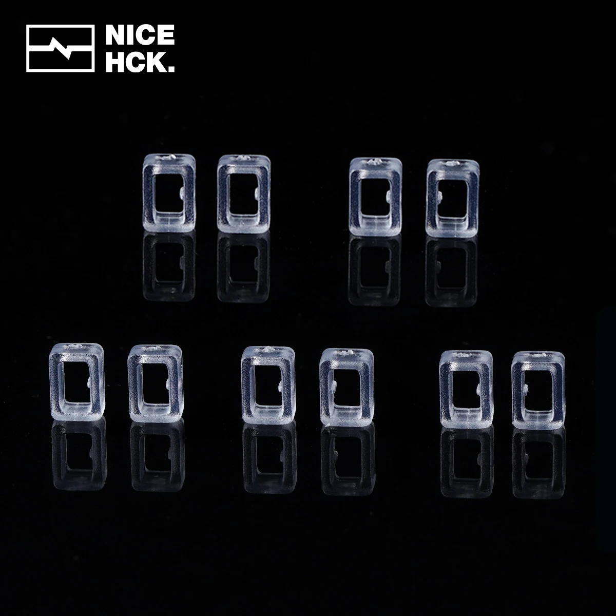 NICEHCK 0.78mm Recessed 2-Pin Connector Protective Sleeve for IEM Cable Enhanced Connection Stability Enlarged Contact Surface