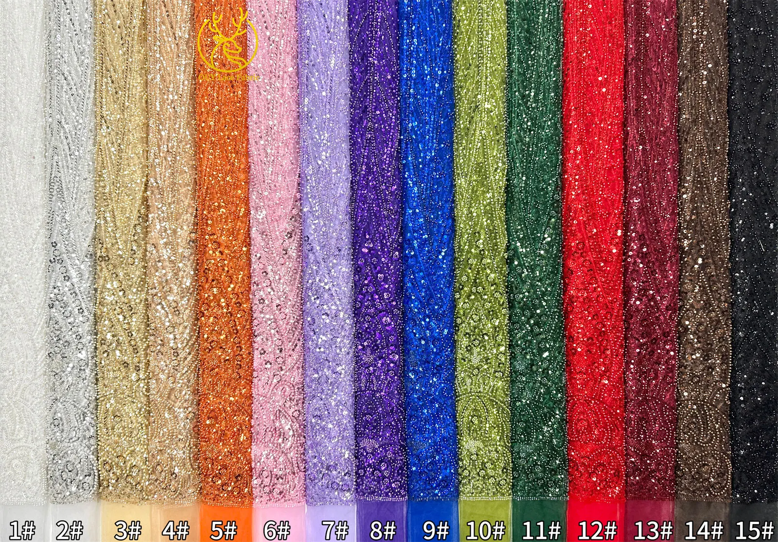Rosa Eleganter Afrikanischer Bräutigam Perlenbesetzter Spitzenstoff 2026 Hochwertiger Französischer Tüll Pailletten-Spitzenstoff Nigerianisches Hochzeitskleid Spitze – Detail 32