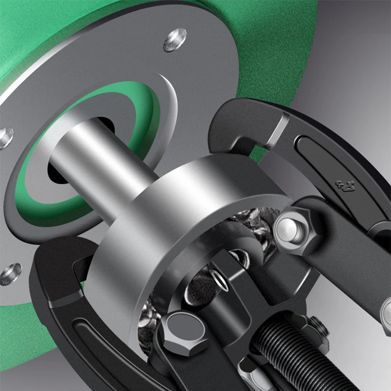 3/4/6インチプロフェッショナルギアベアリングプーラー、2/3ジョーリバーシブルプーラー、プーリーフライホイール洗濯機用取り外しツール