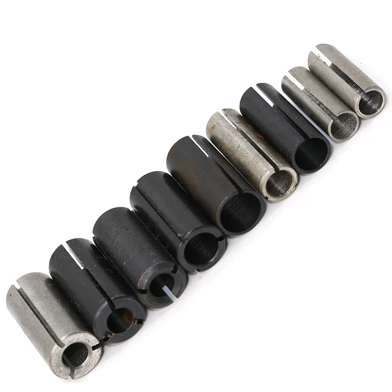 1PC Milling Cutter Transfer Chuck Set Converter Adaptor Connector For Electric Router Wood Cutters CNC Router Bit Tool