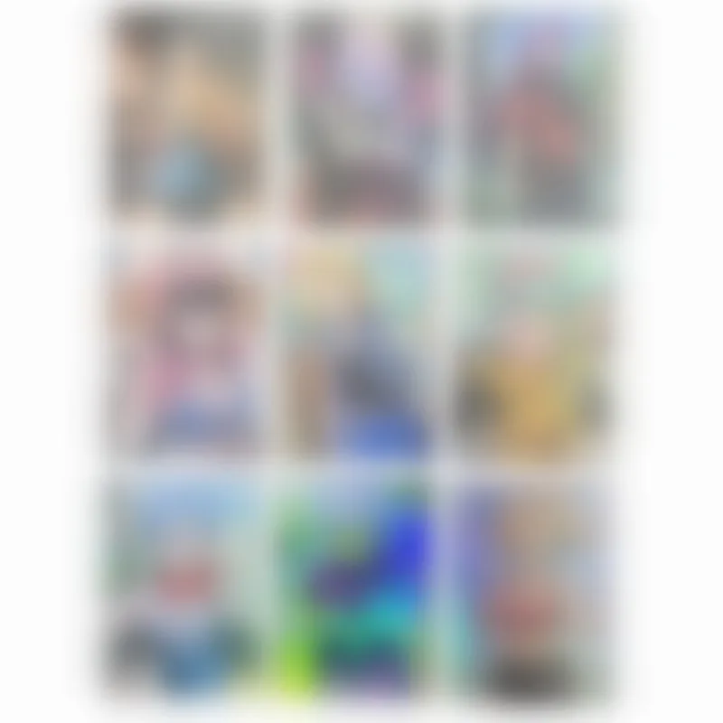 Juego de 9 Tarjetas Sexys de Dragon Ball Z No. 18 Tarjetas Coleccionables de Bulma y Videl, Super Saiyan, para Adultos, Regalo para Otakus, Juego de Cartas de Cómics