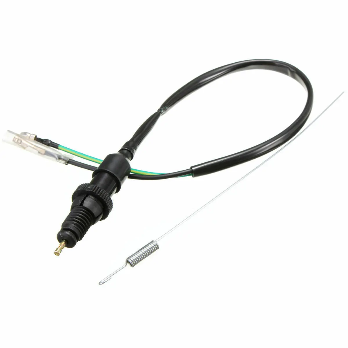 

car Rear Foot Brake Switch Cable Tail Light Switch With Spring 2 Wires For Honda Yamaha Suzuki Motocross Motorcycle Accessories