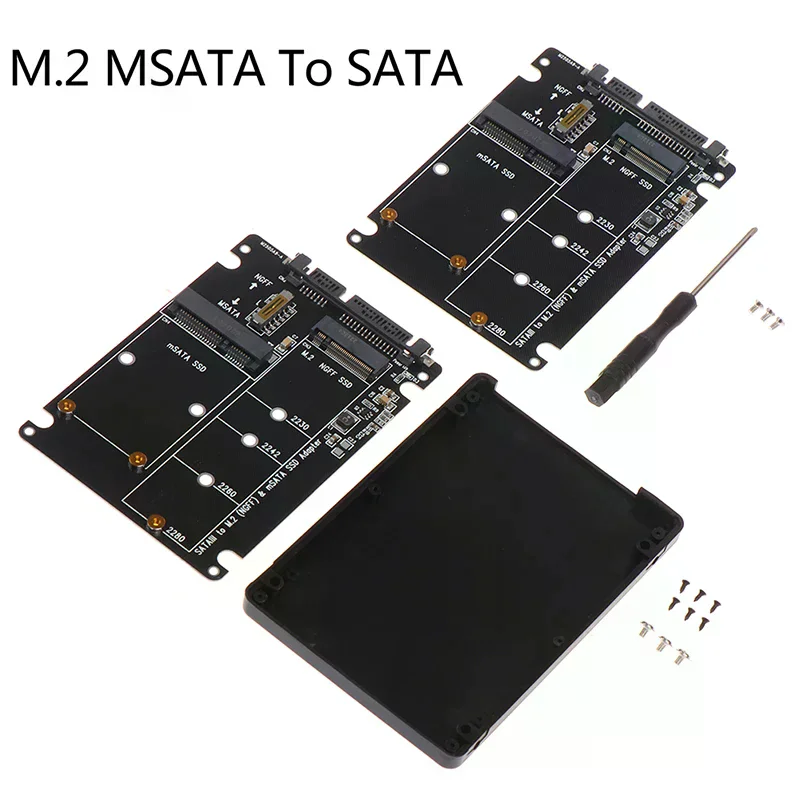 NGFF To SATA 3 External HDD Enclosure MSATA SSD M.2 SATA Protocol Adapter Board