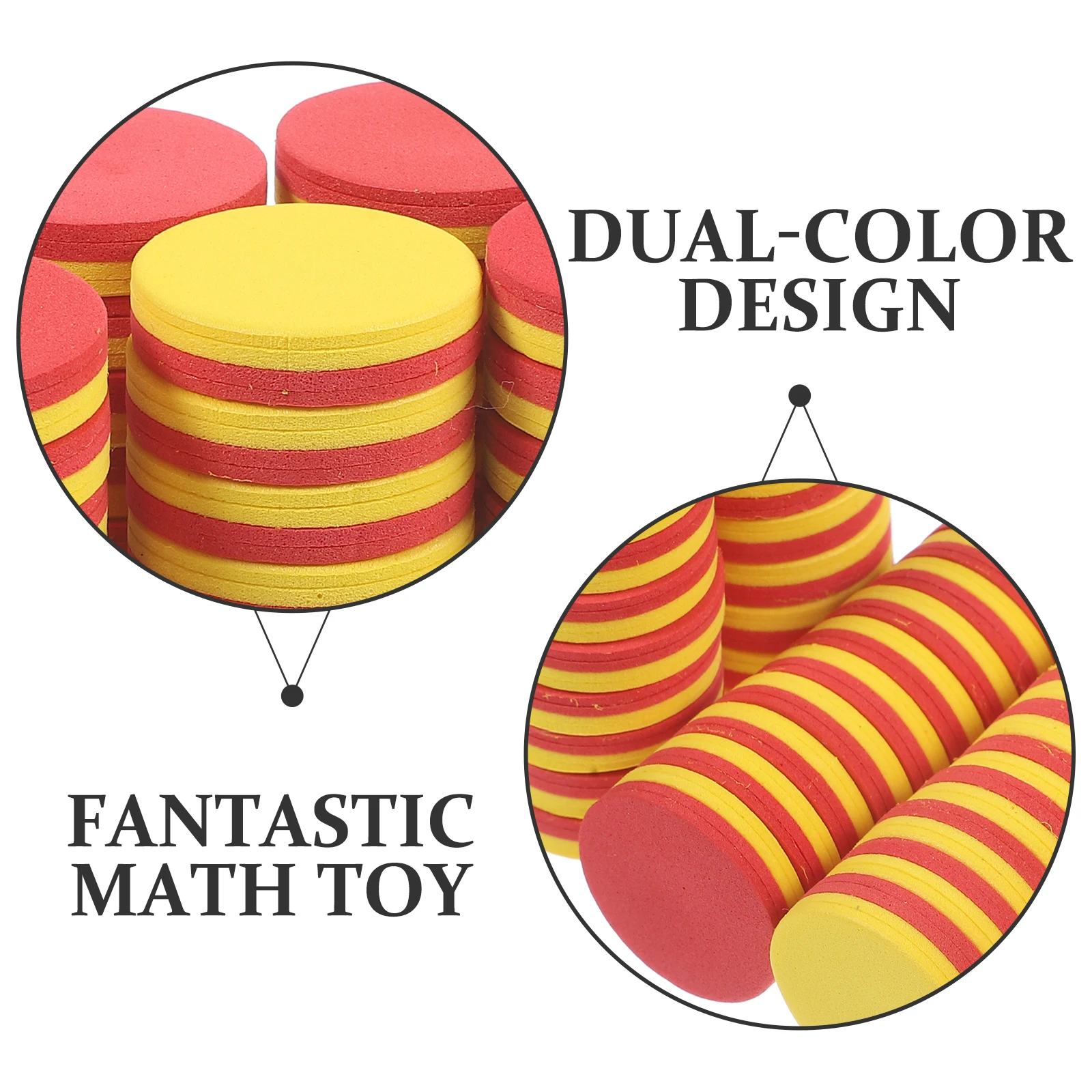 

Children's Colorful Number Toy Math Counters Creative Counting Chips Engaging Educational Play Materials