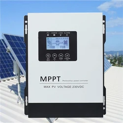 12-96V MPPT Solar Charge Controller 230VDC 30A 60A 80A 100A 120A Solar Panel PV Charging Regulator RS485 For Lithium Lifepo4