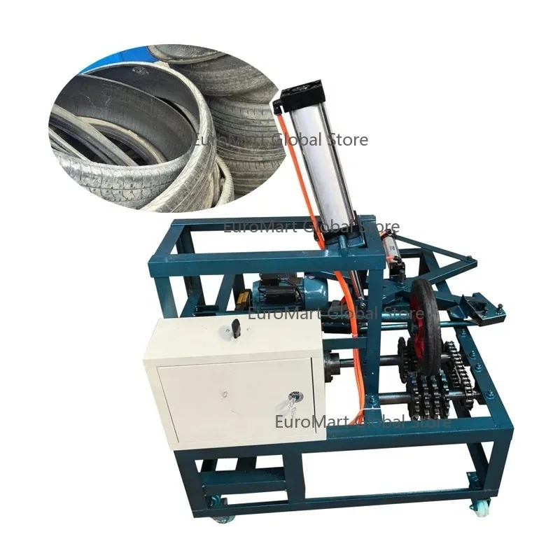 

Automatic Tire Block Cutter Car Tire Recycling Machine Shredder Waste Tyer Recycling Machine Production Line