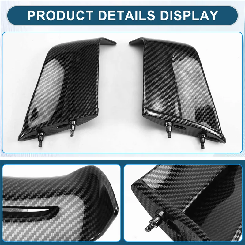 

Motorcycle Winglets Side Panels Fixed Wing Aerodynamics Fairing For Ducati Panigale V4 V4S V4R 2022 2023