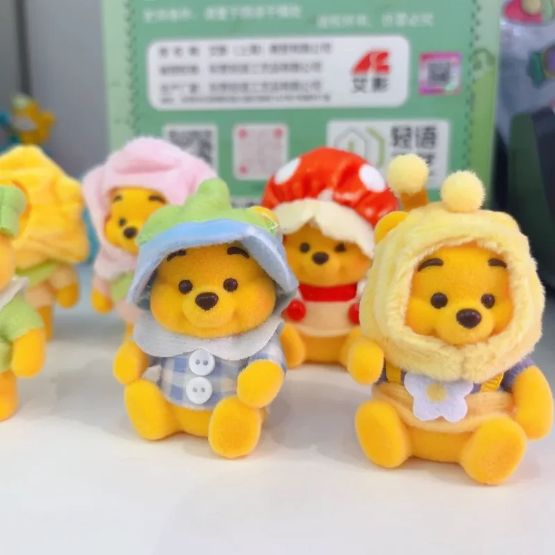 Genuine Winnie The Cute Heartbeat Garden Series Blind Box Cute Vinyl Toy High Quality Collectible Figurines Trendy Festival Gift