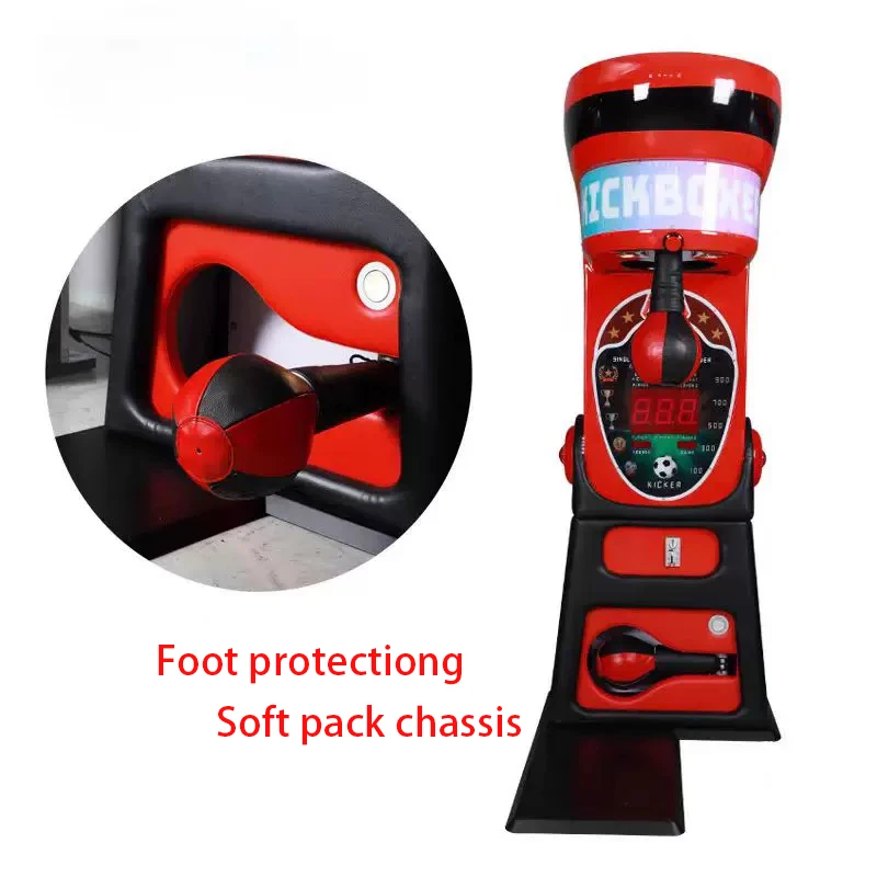 Coin-Operated Game Boxing King Adult Redemption Arcade Machine  Punch Kick Strength Tester Fun Sports with Gift  Out for Sale