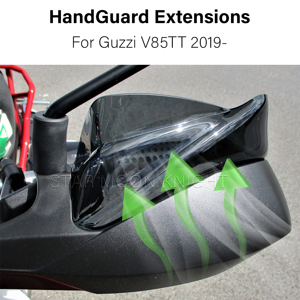 For Moto Guzzi V85TT V 85 TT V 85 2019- Hand Guard Spoilers HandGuard Extensions Handlebar Wind Shield