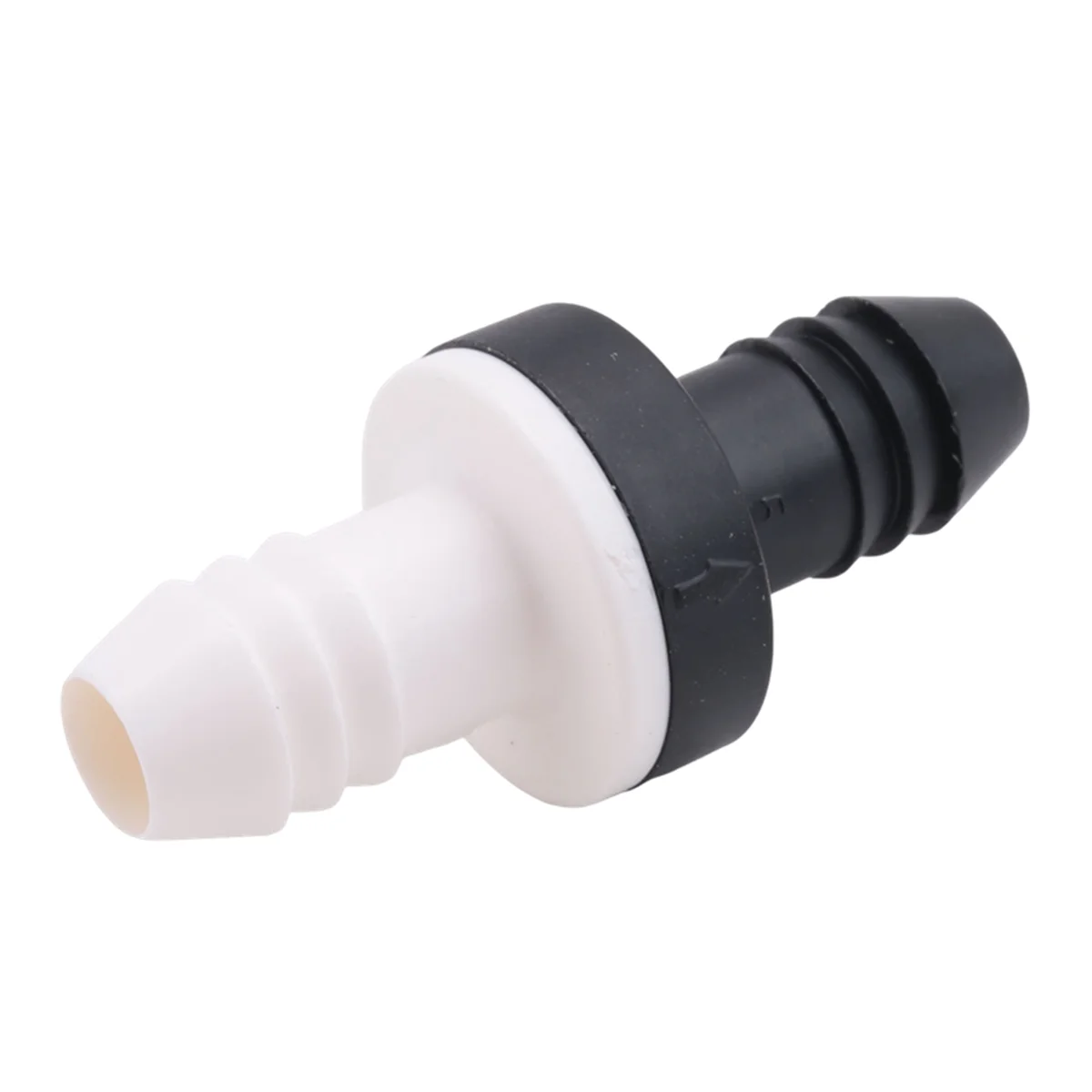 Precision Made -4 Pcs Check Valve 3/8 Inch 10 mm ABS Plug-in Check Valve Oil Water Gas Air One-Way Check Valve for Liquids